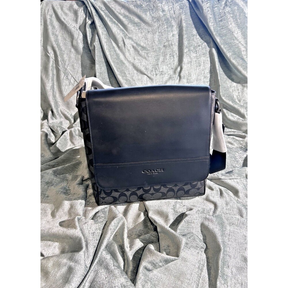 Coach Houston Map Bag/Messenger Unisex Bag